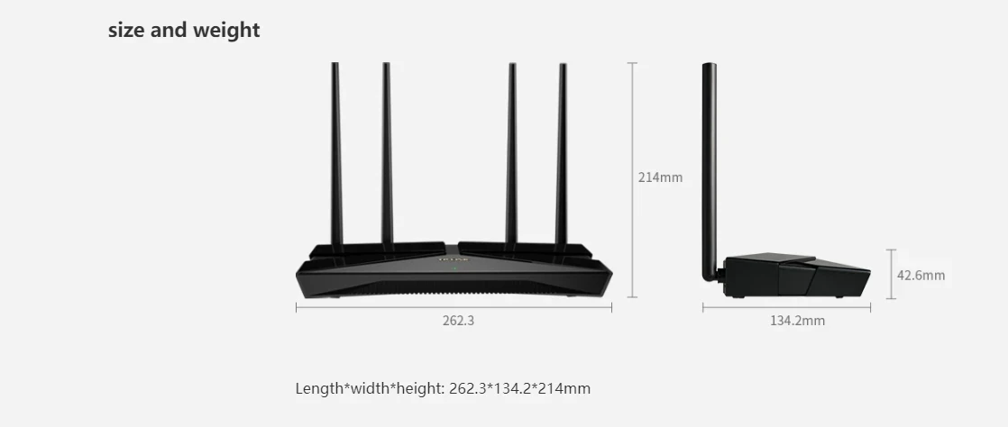 TP-LINK AX3000 WiFi6 Router 2.5Gigabit Dual Band Mesh, 3 10/100/1000Mbps Adaptive WAN/LAN Ports, TL-XDR3040 Mesh Version