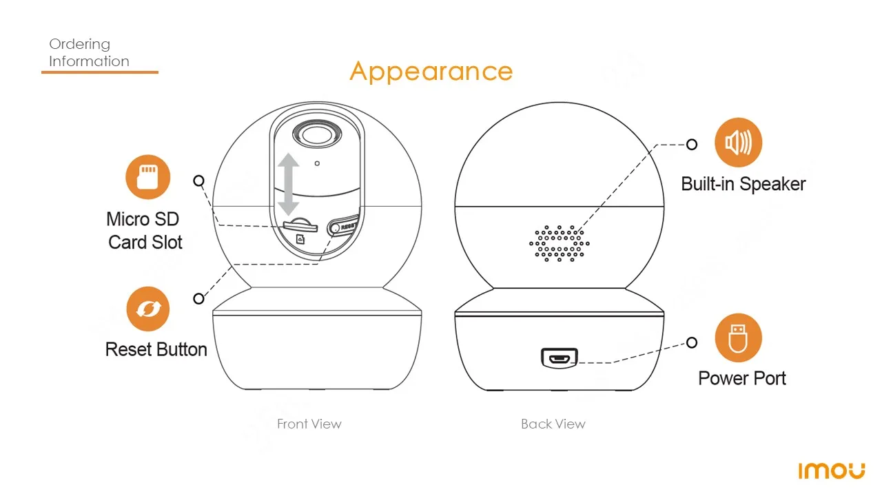 IMOU Ranger SE 4MP 4X Digital Zoom AI Human Detect Camera Baby Security Surveillance Wireless ip CCTV Indoor 4MP Camera