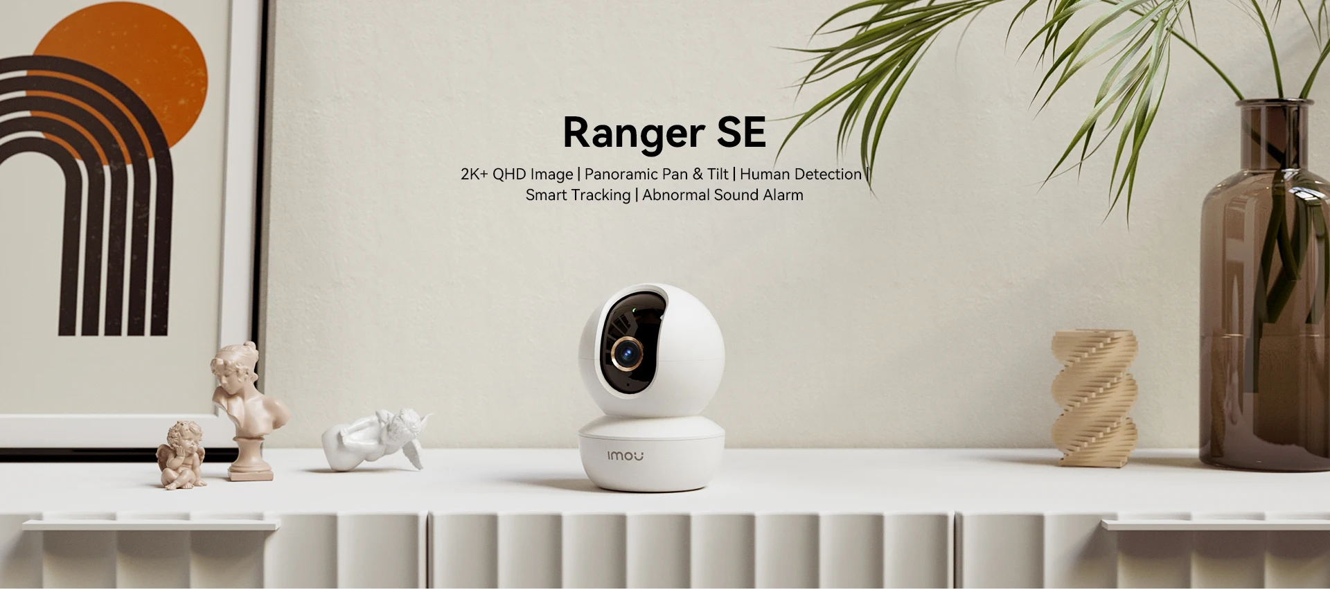 IMOU Ranger SE 4MP 4X Digital Zoom AI Human Detect Camera Baby Security Surveillance Wireless ip CCTV Indoor 4MP Camera