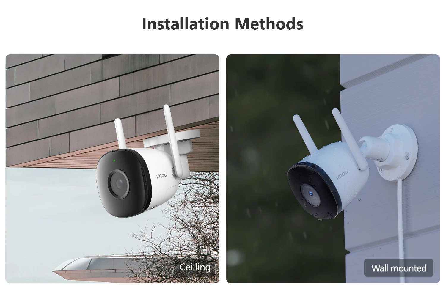 IMOU 4MP 2MP Bullet 2C Wifi Camera Automatic Tracking Weatherproof AI Human Detection Outdoor Surveillance ip Camera