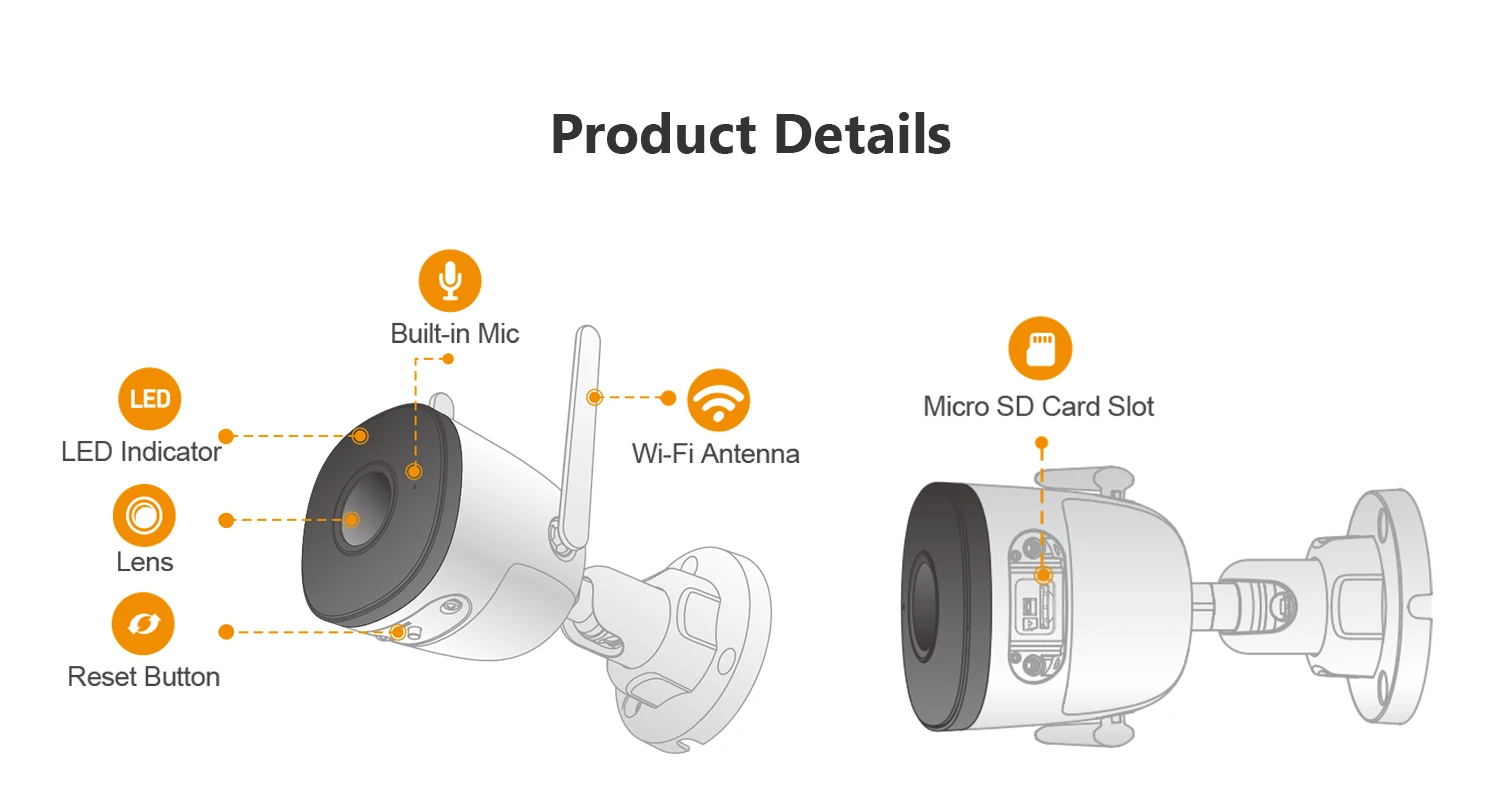 IMOU 4MP 2MP Bullet 2C Wifi Camera Automatic Tracking Weatherproof AI Human Detection Outdoor Surveillance ip Camera