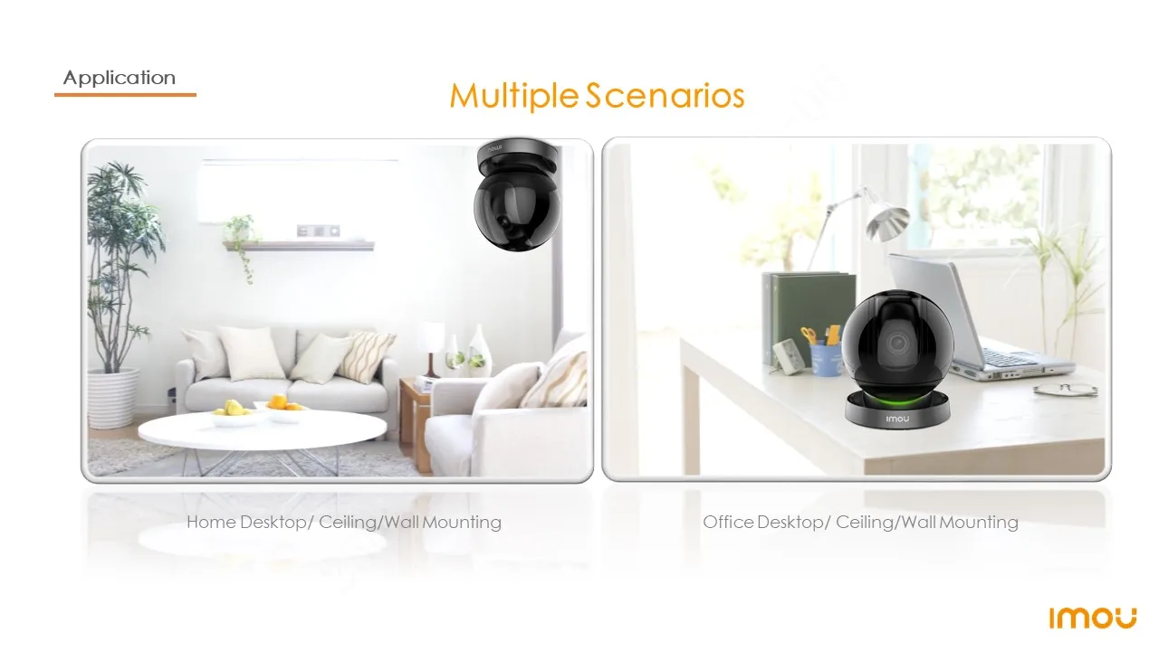 IMOU Rex 4MP Wifi IP Camera Home Security 360 Camera AI Human Detection Baby Phone Camera Night Vision PTZ Camera